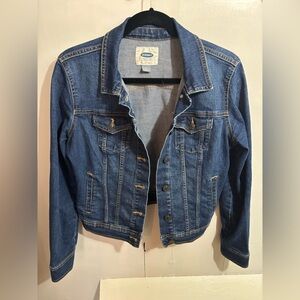 Old Navy Dark Denim Jacket Size Medium